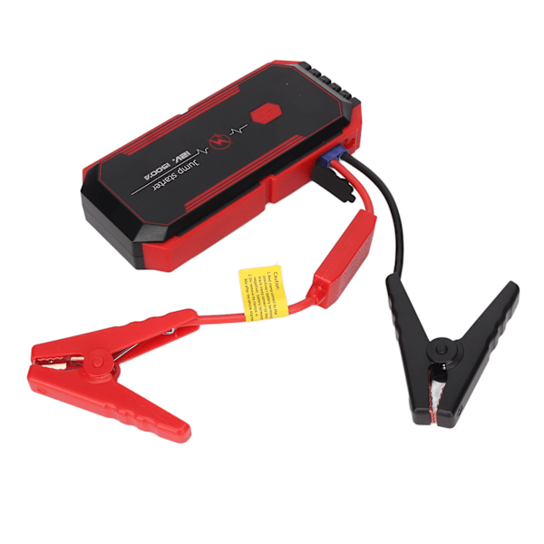 Bilbatteri Starter Bærbar 12V Bilbatteri Jump Starter Power Pack med USB Hurtiglading 3.0 LCD-skjerm Batteriforsterker