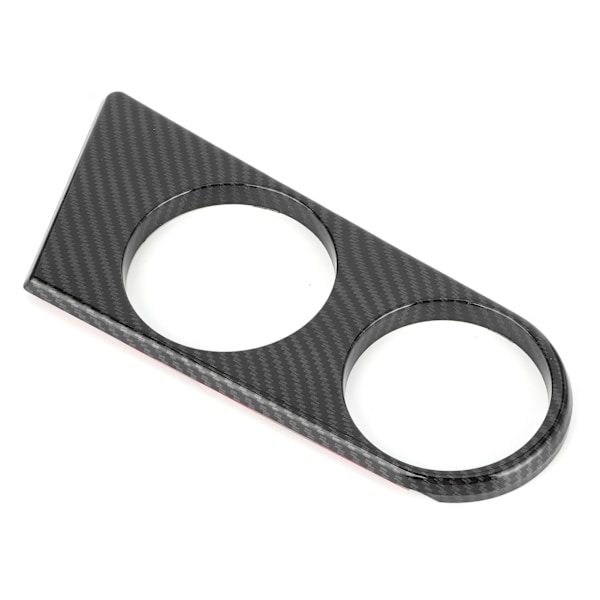 Kulfiber-stil Drikkekopholder Trim Dekoration Passer til 1-serie 116 116i 118 118i 118d 120 120i E87 E81 E82 E88