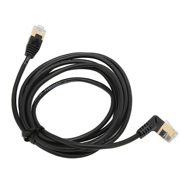 Cat8 Ethernet-kabel CAT8 OD 3,8 mm 2 m Hann til Hann Slitesterk PVC Ethernet-kabel Hann til Hann for Switch-server