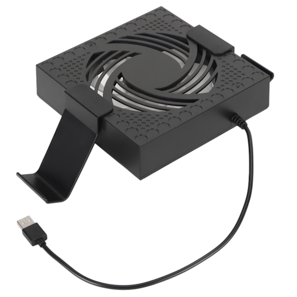 Kylfläkt Dammtät för Xbox Series X 2000RPM 13 RGB-ljuslägen Fläktkylsystem Förvarbart Gamepad-headset