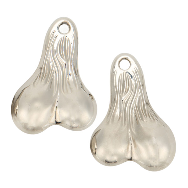 Bumper Balls Bull Nuts Sinklegering Hengerkuler for 1/10 Universelle RC Biler Sølv
