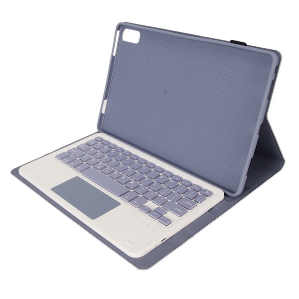 Tabletin näppäimistö BT Magneettikotelo Kynäteline Tarkka leikkaus Langaton näppäimistö Tab P11 2. sukupolvelle Pad Plus 2023 11.5 tuumaa Violetti
