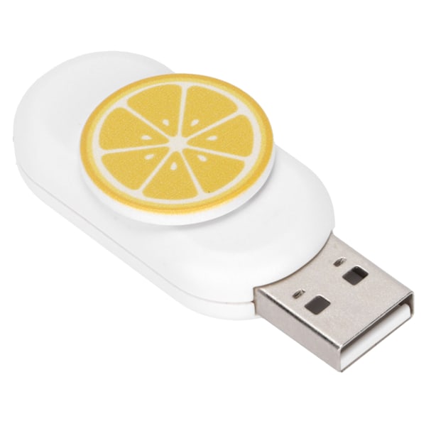 USB Flash Drive Innovativ Citronform Bærbar Holdbar Stabil Fugtbestandig Hot Swap Plug Play Hukommelse Thumb Stick 128GB