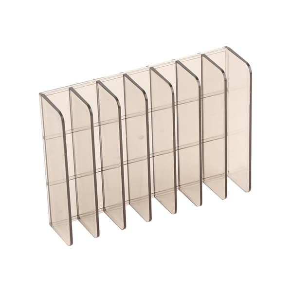 Øjenskyggepalet Organizer 7 Sektioner Transparent Makeup Holder til Badeværelsesbordplader og Toiletskab