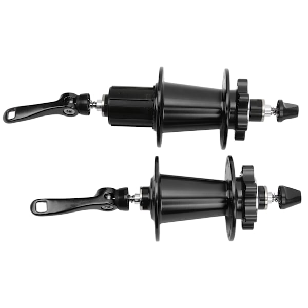 PASAK Cykel Skivebremse Hurtigudløsningsnav 32 Hull Aluminium Legering Mountainbike Foran 100mm Bag 135mm Nav Sort