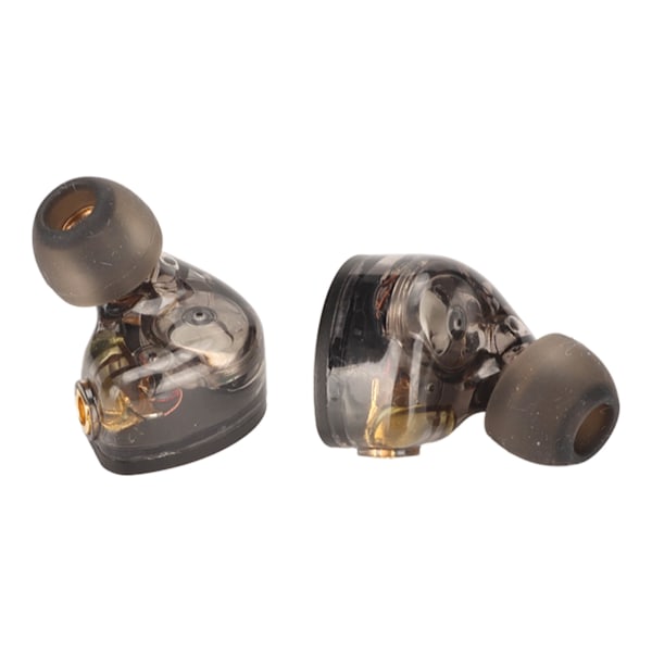 10 mm MMCX kuulokkeet Dynamic Drive HiFi 3 taajuuden tasapainoinen ääni DIY irrotettavat MMCX metallikuulokkeet SE215 SE315 SE425 Musta