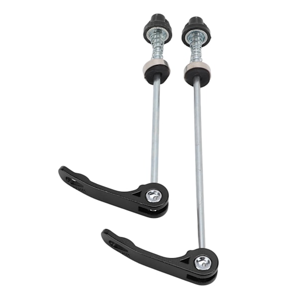 1 par/set Cykel Fram Bak Snabbkopplingsspett Slitstarka Cykel Snabbkopplingsspak Svart