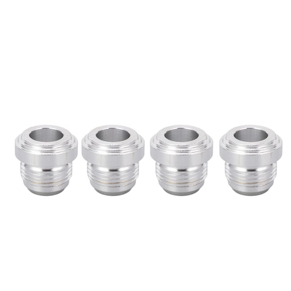 4 stk Universal AN12 aluminiumlegering 12AN gevind han hul svejs i passende tap Nem installation