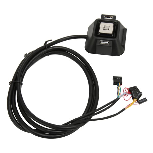 PC Power Switch 1,2 m Langt USB Interface Extension Plug and Play Nem Betjening PC Power Knap til Stationær Computer