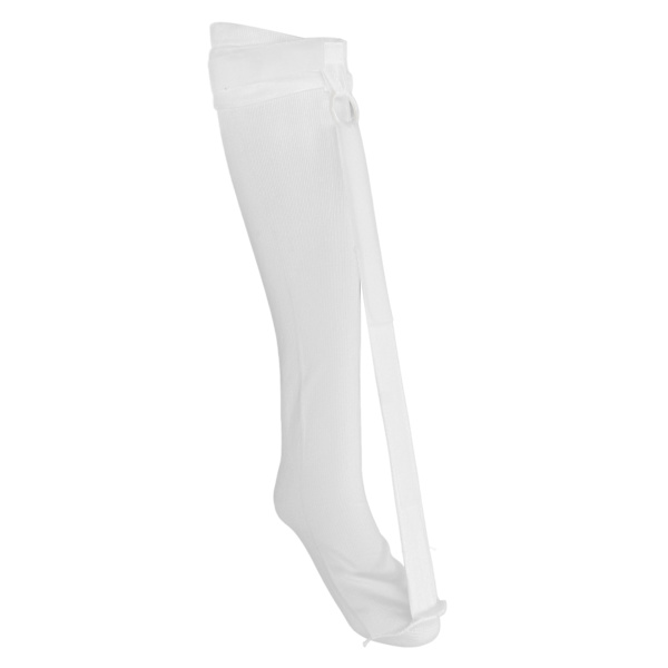 Plantar Fasciitis Strækstrømpe Enkel Rem Elastisk Kompression Achilles Tendonitis Natstrømpe Hvid S/M 22.4in