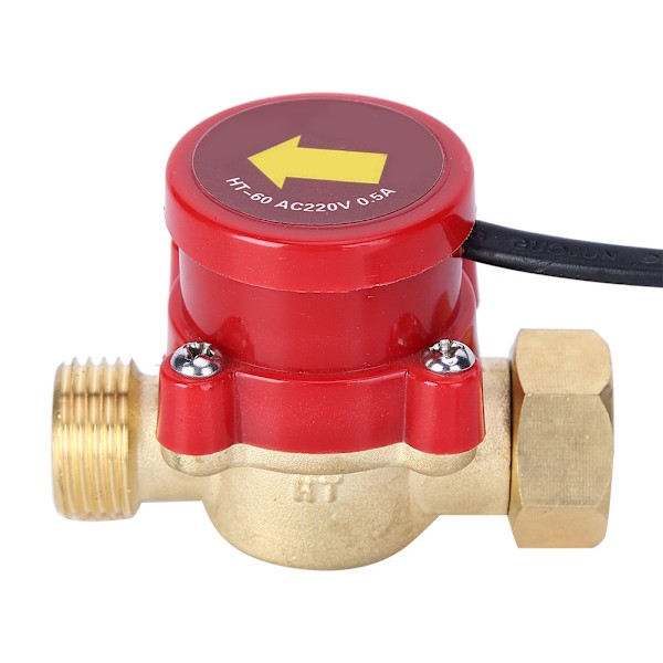 Vannpumpe Flow Sensor Trykk Automatisk Kontrollbryter HT‑60 4‑4 220V 60W G1/2in