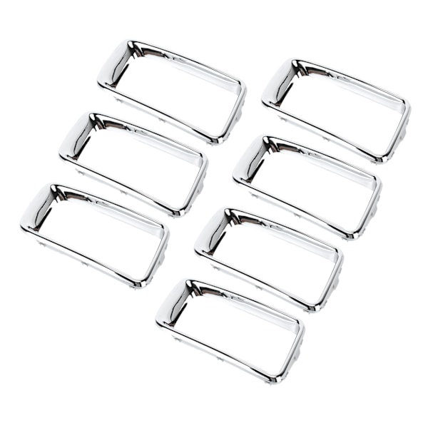 【NX】7 stk./sæt Forkromet frontgrillmodifikation til Grand Cherokee 2014-2016