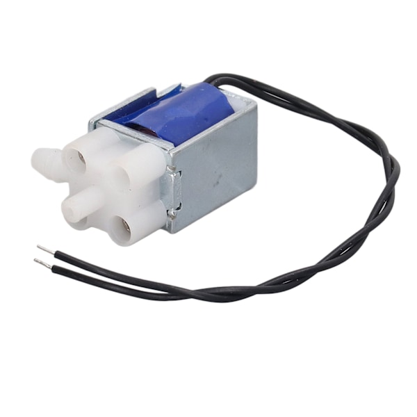 Elektromagnetisk udluftningsventil 2 positioner 3-vejs hurtigrespons mikromagnetventil normalt åben DC3,7V 105mA 0,39W 35 Ω