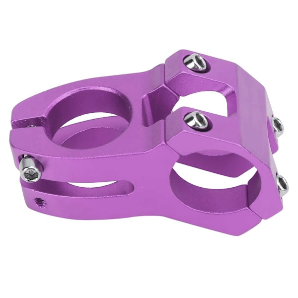 LUNJE 31,8X45MM Mountainbike Styre Stem Aluminiumlegering Hul Kort Styre RiserPurple