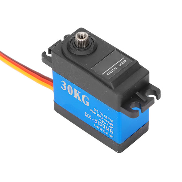 Vanntett Digital Servo Stor Dreiemoment Metallgir Servo for Flymodell Bilmodell Drone 4.8V‑8.4V