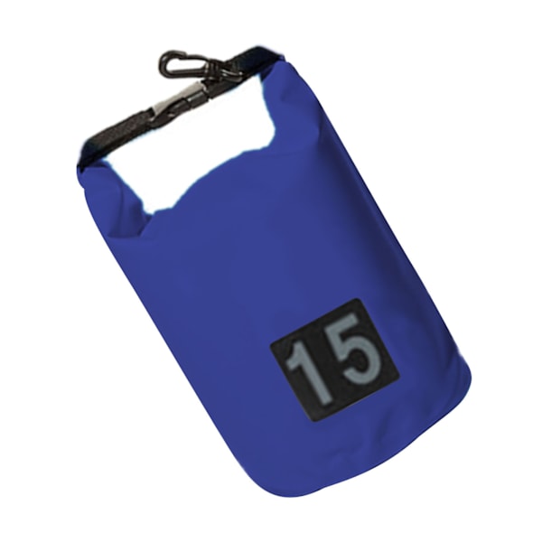 Vattentät Bucket Bag Vattenavvisande Dry Bag Modern för Outdoor Rafting Camping15L Mörkblå
