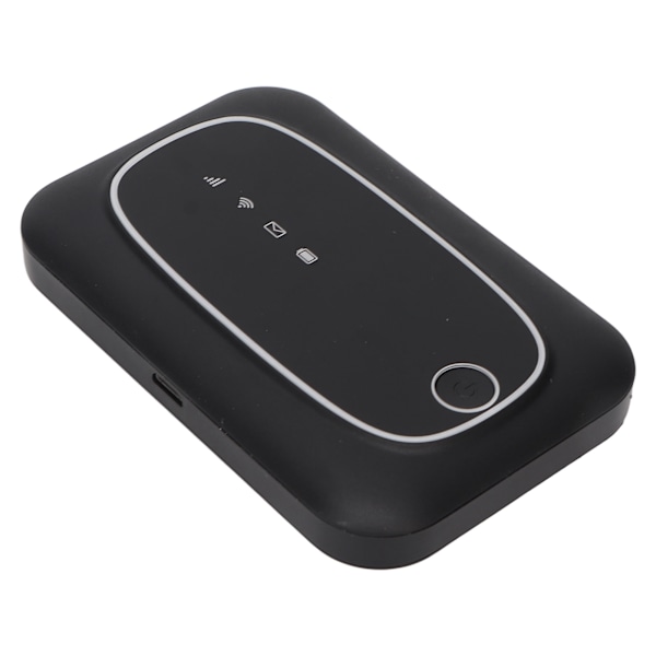 WiFi Hotspot 2000mAh Batteri Kompakt Bærbar Sort 4G SIM-kort Router til Hjemmekontor Rejser
