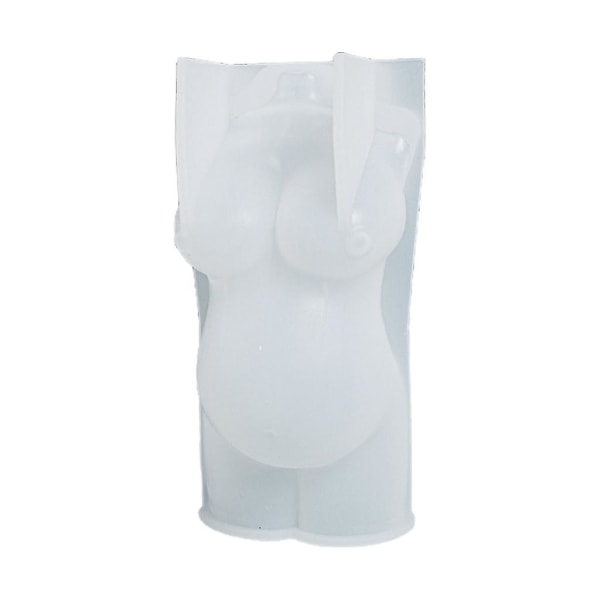 3d kroppsform stearinlys harpiksform kvinnelig mannlig kroppsmodell ornamenter silikonform, 1 D