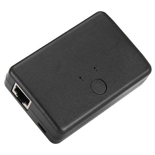 Switcher Bærbar Netværkskonverter 2-i-1-ud Engineering Plastic Shell Mini Desktop