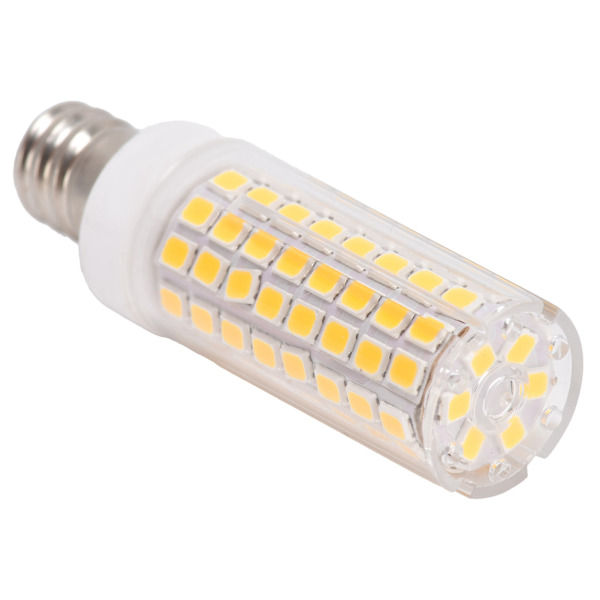 E12 102LED-lamppu 1000LM Maissilamppu Himmennettävä valonlähde pöytälamppuihin Kattokruunut 220V 12W Lämmin valkoinen