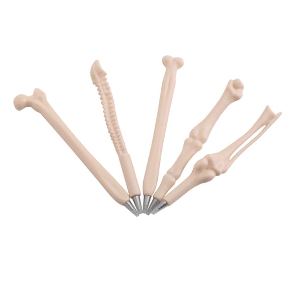 5 stk/sett Creative Bones Form Kulepenner Skolekontormateriell Barnegave