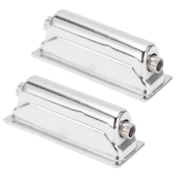 2 kpl Rummutankoja Rautaa Kromi Väri Snare Ear Set Musiikki-instrumentin Huoltotarvikkeet WC27E