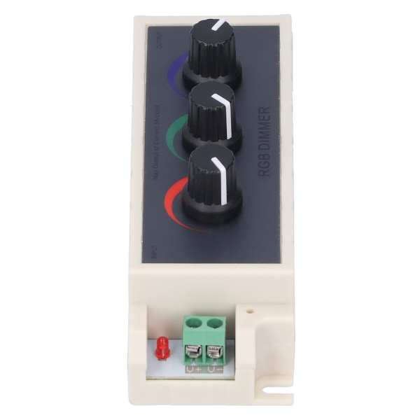 RGB-drejeknapdimmer Smart LED-lysstyrkejustering 3-kanalsstyring DC12‑24V