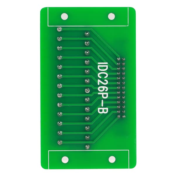 IDC26P DIN-skinne 26-bens 5 mm monteret interface-modul hanstik Breakout Board