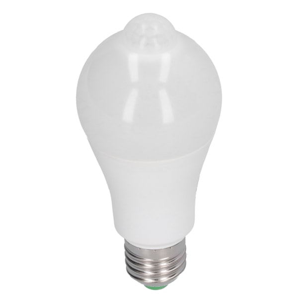 E27 18W LED Induktionslampe PIR Infrarød Bevægelsessensor Lampe til Gang Soveværelse Trappe 85‑265VPure Hvid Lys
