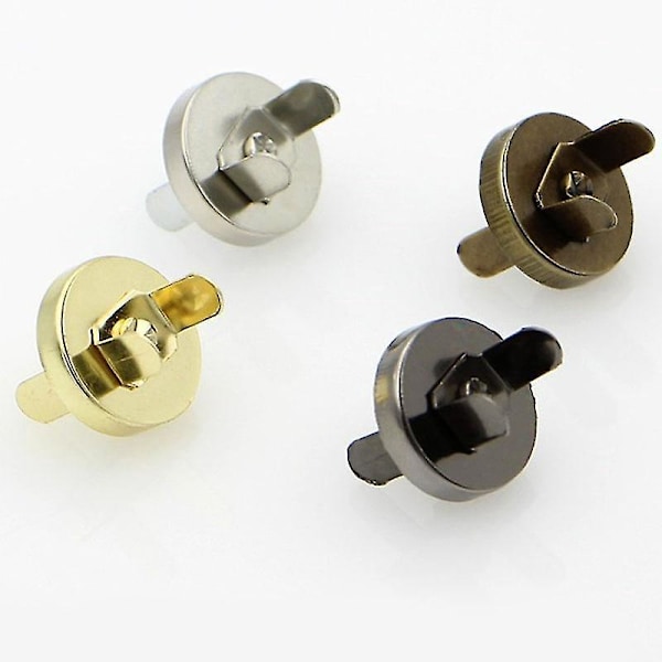 Praktiska DIY magnetiska tryckknappar 40 st - brons