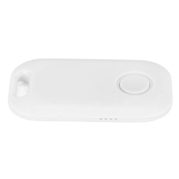 Bluetooth-nøkkelknippe for å hindre tapte barn, kjæledyrveske, sporing, smart nøkkellokalisator for Android for IOS, hvit