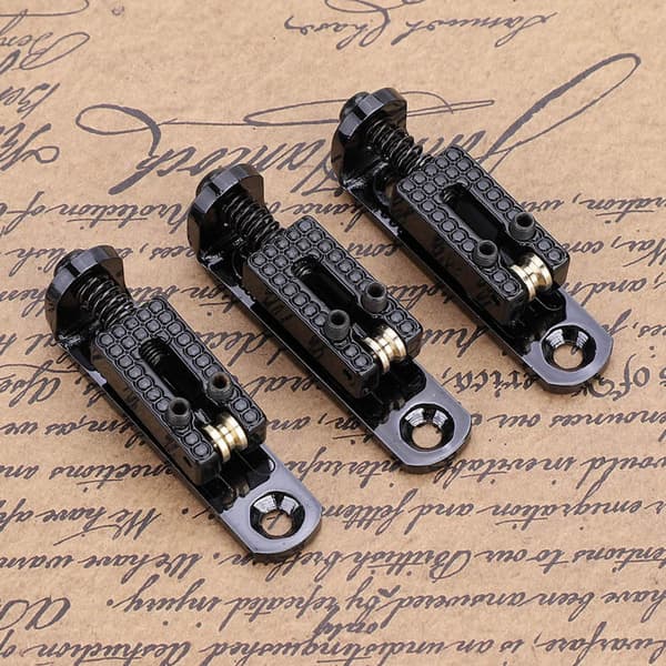3 ST Single Roller String Bridge 3cm Kompatibel med gitarrmusikinstrumenttillbehör