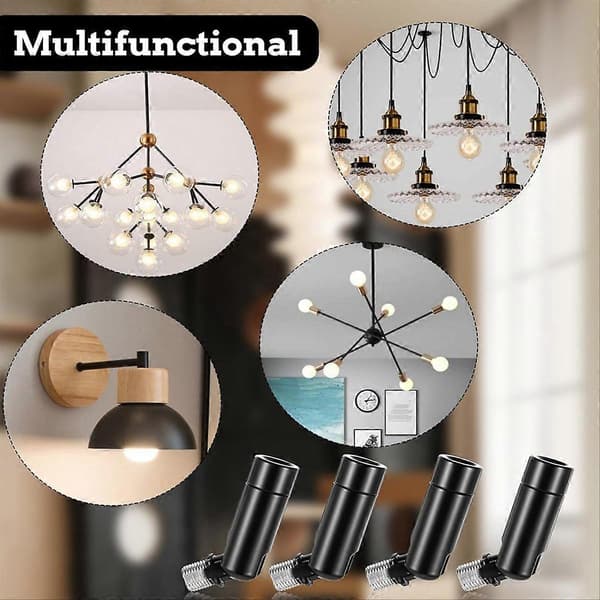 st. adaptere for skråtaklamper, adaptere for lysekroner