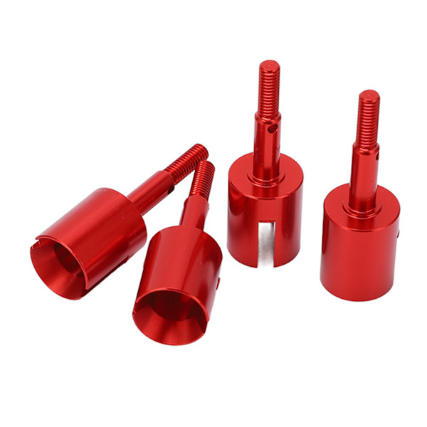 4st RC Diff Cup Differential Led Cup Aluminium Uppgraderingsdel för Tamiya TT02 1/10 RC VehicleRed
