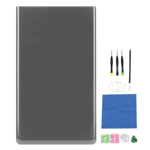 Telefon baklucka glasdörr Perfekt passform telefon bakdörr byte med reparationsverktyg för Pixel 6 Black