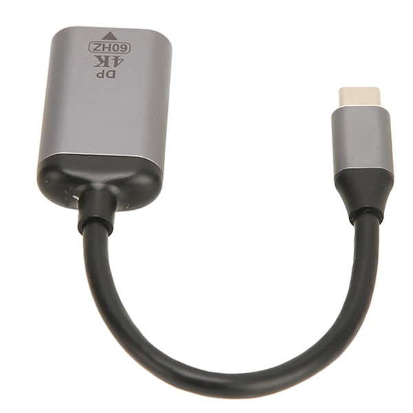 USB C till DisplayPort Adapter 4K 60Hz Antisladd Design Plug and Play USB C till Mini DP Adapter för Tablet VR hörlurar