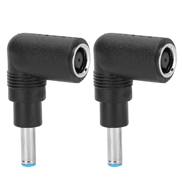2st Vinklad Power Connector Laddaradapter 7,4x5,0mm till 4,5x3,0mm W/Pin för HP