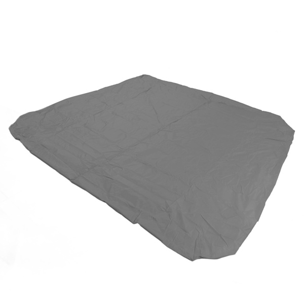SPA-överdrag Fyrkantigt Vattentätt 190 silverbelagd polyester Taff väderbeständigt badtunnaskydd för badkar 207x207x30cm/81,5x81,5x11,8in Grå