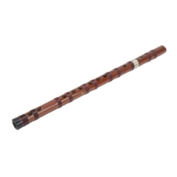 Blockflöjt Instrument Vertikal Flöjt Bamboo Kinesisk Style Set Kit för att spela Performance G Key