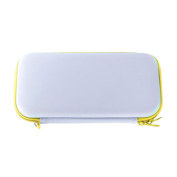 Spelkonsol Bärväska Stötdämpande repsäkert foder Hårt skal förvaringsväska för Switch Lite Gul