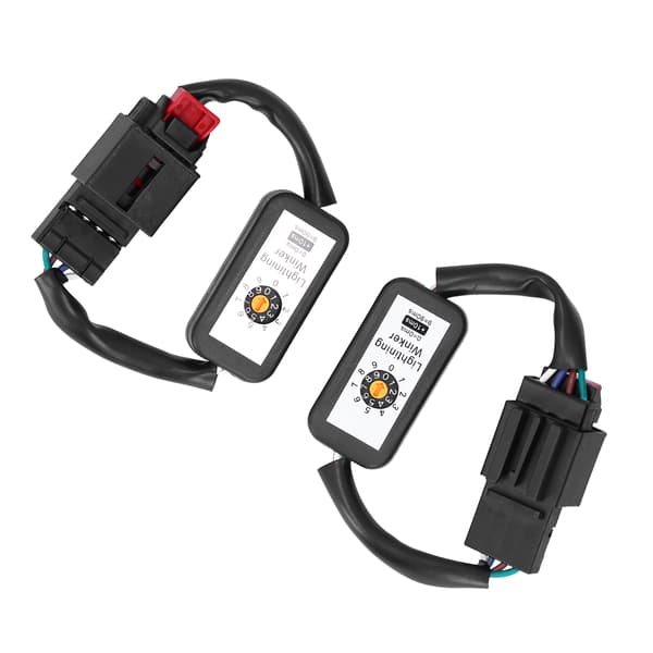 【NX】LED-baklys Dynamisk blinklysadapter Sele Blinklysmodulsett Passer Kompatibel med Mk7 Pre Facelift 2013-2016