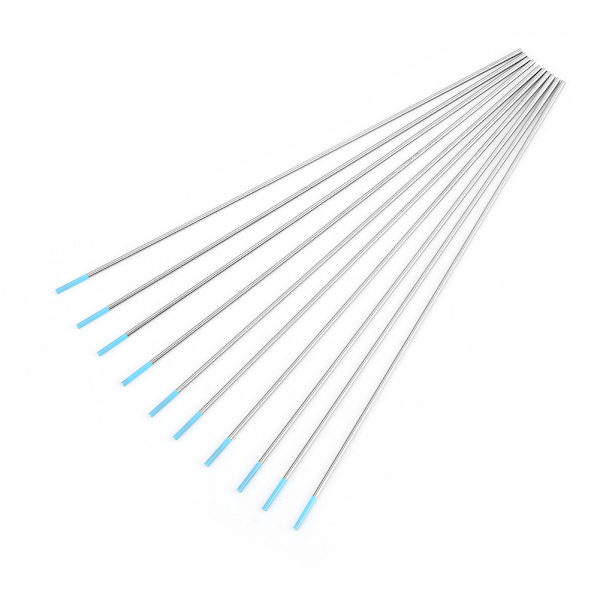 10 kpl WL20 Volframi TIG-elektrodit ammattilaiskäyttöön, 2,0 % lantanoidattu (2,4 mm * 150 mm)
