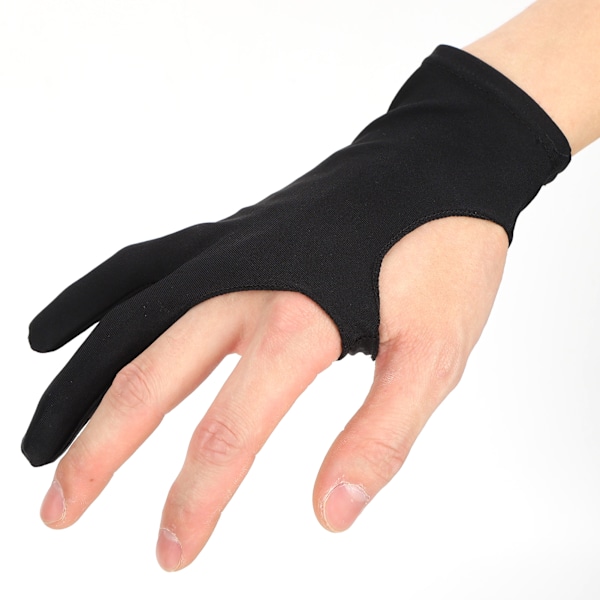 2-Finger Målarhandskar Skiss Skriva Elektronisk Skärm Anti-Mistouch Nedsmutsning Svett Smuts S