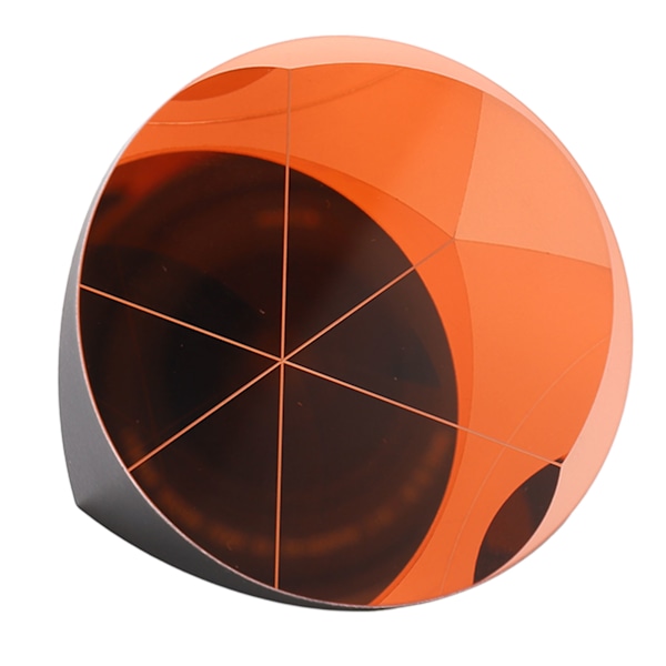 64 mm pyramidformad prisma optisk glaslins prisma kopparbelagd konisk prisma för undersökning och kartläggning