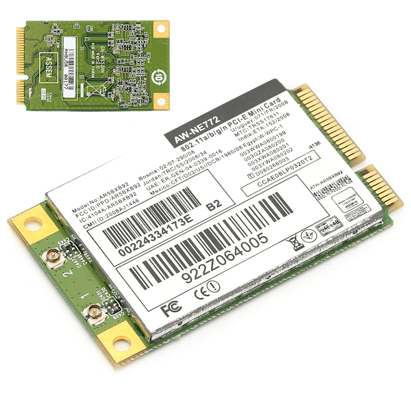 Trådløst netværkskort AR9280 AR5BXB92 Dual-Band 5G enhedsfrit support til UBNT-computerforsyning