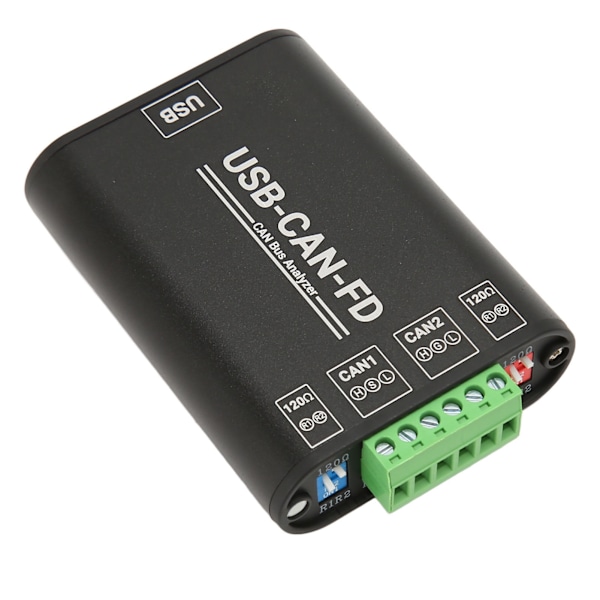 Teollinen USB-CAN FD -sovitin CAN FD -väylän kommunikaatioliittymämuunnin CAN FD -protokollan datan analysointi