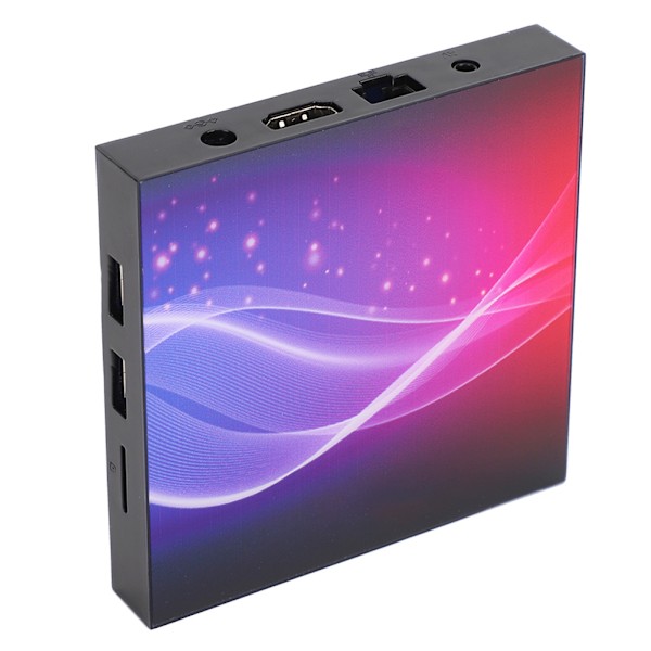 H10 Internett-TV-boks for Android 10.0 6K Bildekvalitet 4K High Definition CPU H616 AC100-240V(4+32 EU-kontakt)