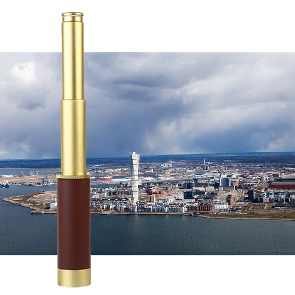 Kikkert af aluminiumlegering 25 x 30 High Definition til udendørs brug