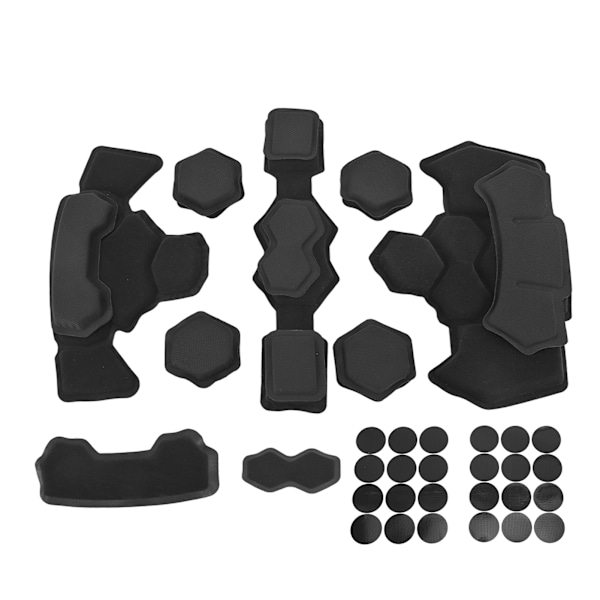 Hjelm Pute Kit Minneskum Pute Beskyttende Matte Universal Motorsykkel Sykkel Sykkelputer Vanntette Svart