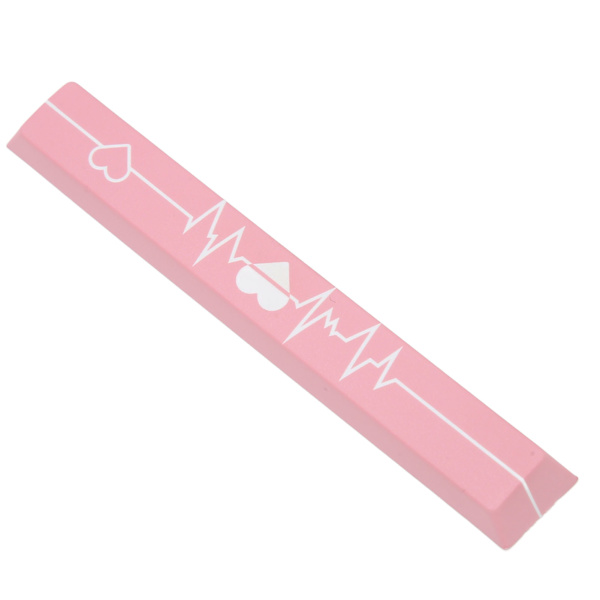 Mellanslagstangentknapp PBT Rosa Söt Cartoon DIY Universal Mekaniskt tangentbordsbytestillbehör